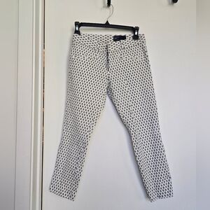 Gap patterned ankle pants